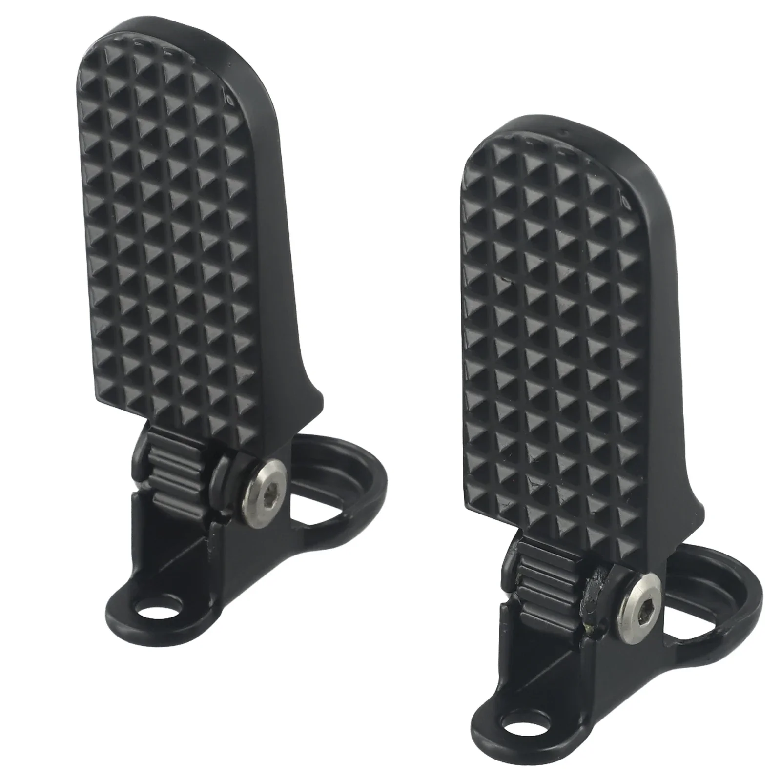 Description Picture 6 of item1pair Aluminum Alloy Rear Footrests Non Slip Bike Foot Pegs Rear Pedal for Bicycle Motorcycle Cycling Accessories