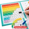 Children Magnetic Fraction Learning Math Toys Wooden Fraction Book Set Parish Teaching Aids Arithmetic Learning Educational Toys 4