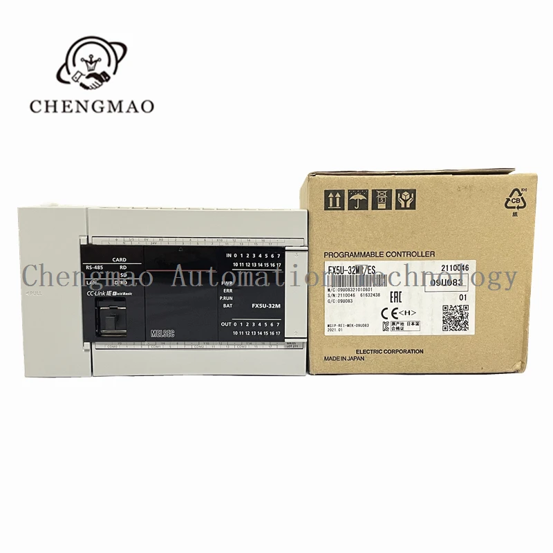 

New Programmable Logic Controller FX5U-32MR/ES FX5U-32MT/ES FX5U-64MT/ES FX5U-64MR/ES FX5U-80MT/ES FX5U-80MR/ES