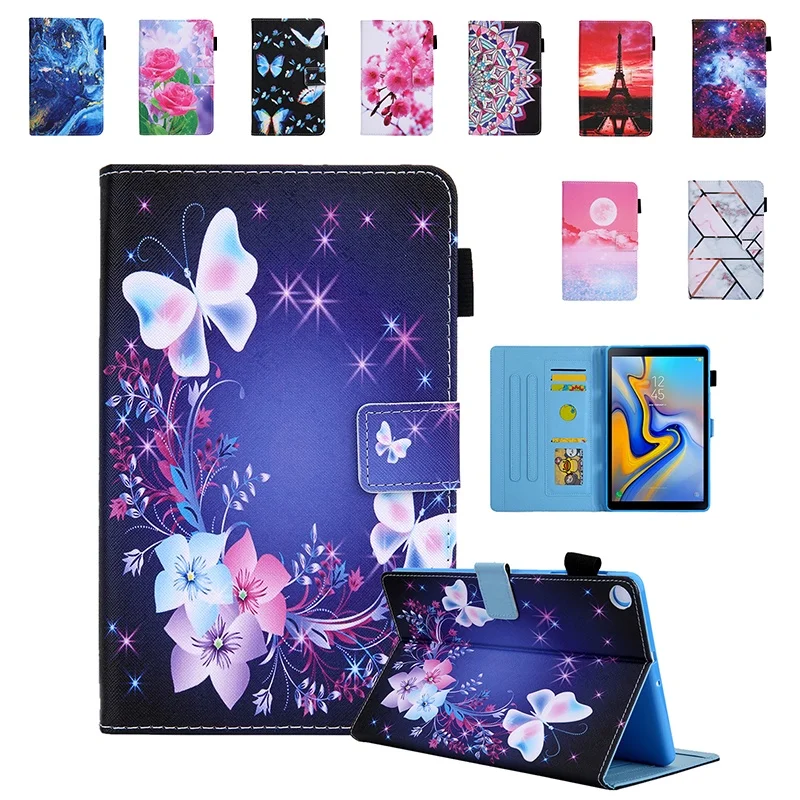 

Compatible Samsung Galaxy Tab Case A7 2020 SM-T500/SM-T505 Galaxy Tab A 8.0 SM-T290 T295 2019 Android Tablet case Painting cover
