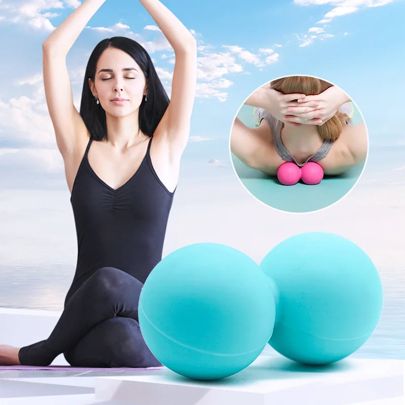 Silica Gel Yoga Massage Ball for Crossfit Therapy