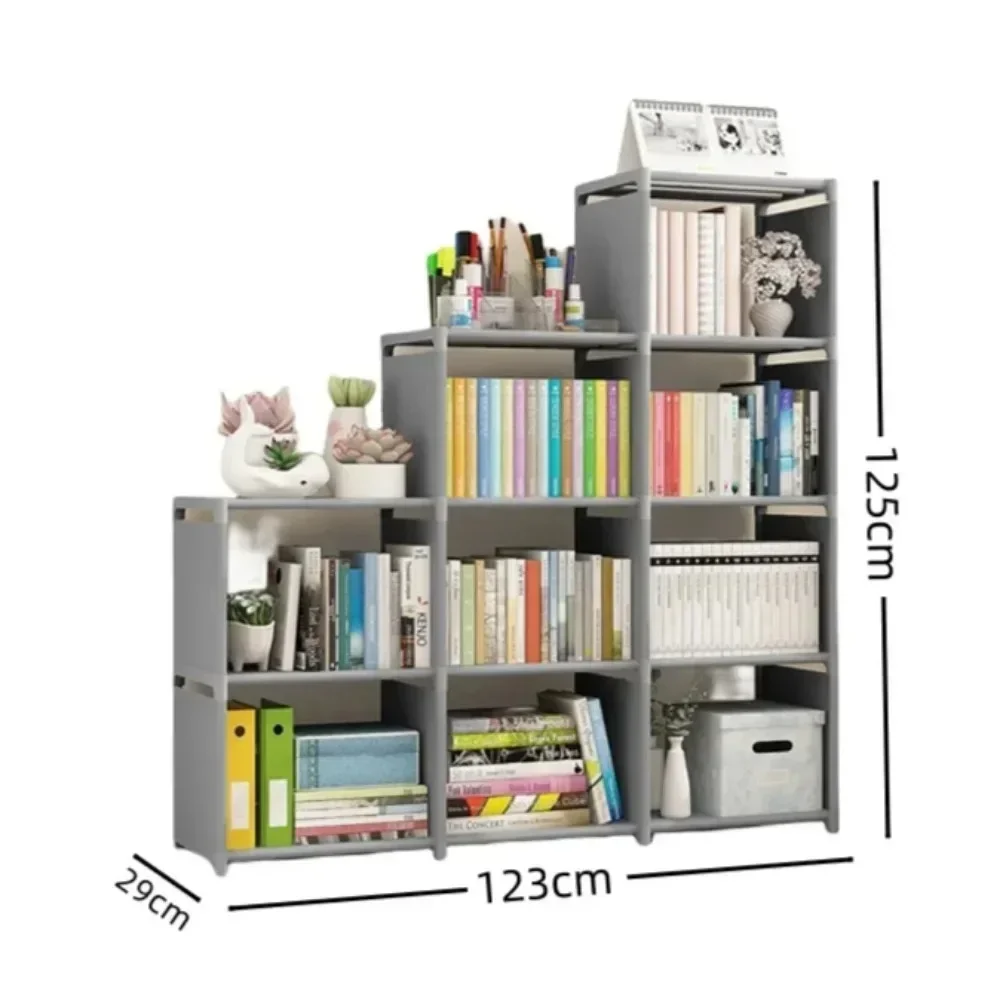 Stackable DIY Multi-Layer Metal Storage Rack Square Easy Assembly Bedroom Home Decor Organizer Bookshelf storage rack,cube storage organizers