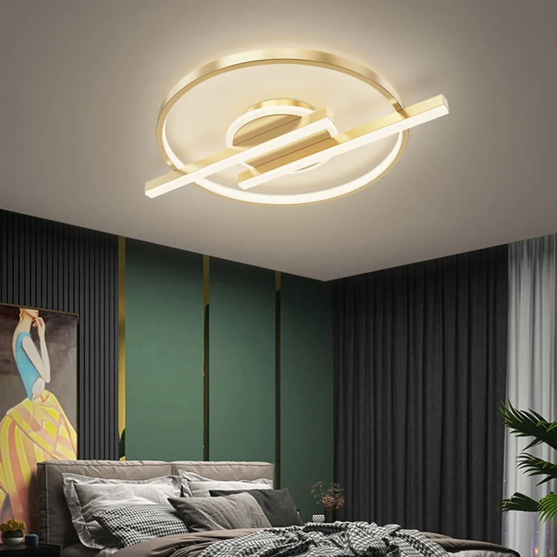 

Nordic LED Ceiling Lamp Modern Panel Lights Living Bedroom Kitchen Surface Mount Flush Ceiling Lights Home Indoor Lighting Lamps