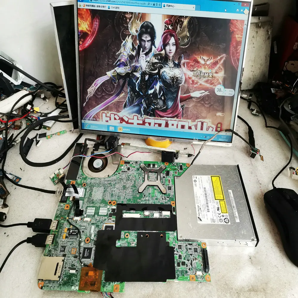 para hp Pavilion Dv9000 Dv9900 Dv9700 Dv9800 Mainboard 450800001 Motherboard Ddr2 - Imagem 3