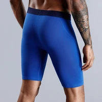 Boxer en coton pour hommes, sous-vêtements à jambes longues, short, grande taille et culotte, marque de luxe, nouveau Style 2023 1
