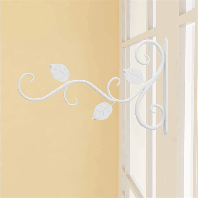 Fém Falra Szerelt Függő Virágkosár Tartó Angyal Tündér Kosár Virágállvány Fal Kert Erkély Dekoráció - Image 6