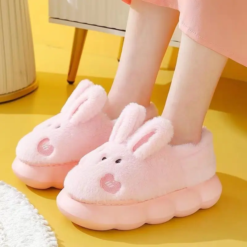 Winter Women Cotton Slippers Light EVA Ladies Casual Push Girls' Shoes Home Warm Indoor Female Designer Ladies Platform Shoes