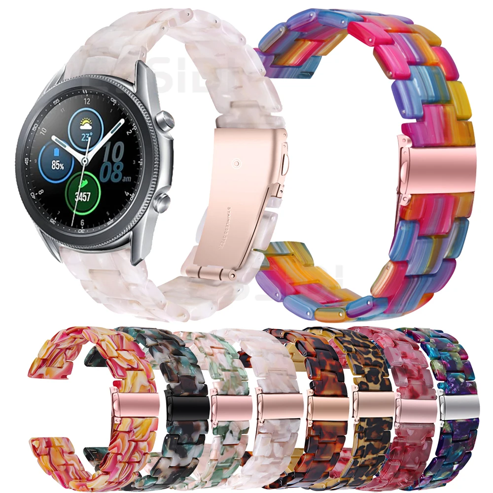 

Ремешок Essidi 20 22 мм резиновый для Samsung Active 1 2 Watch 4 40 44 мм, классический браслет для Galaxy Watch 42 46 мм Watch 3 41 45 мм