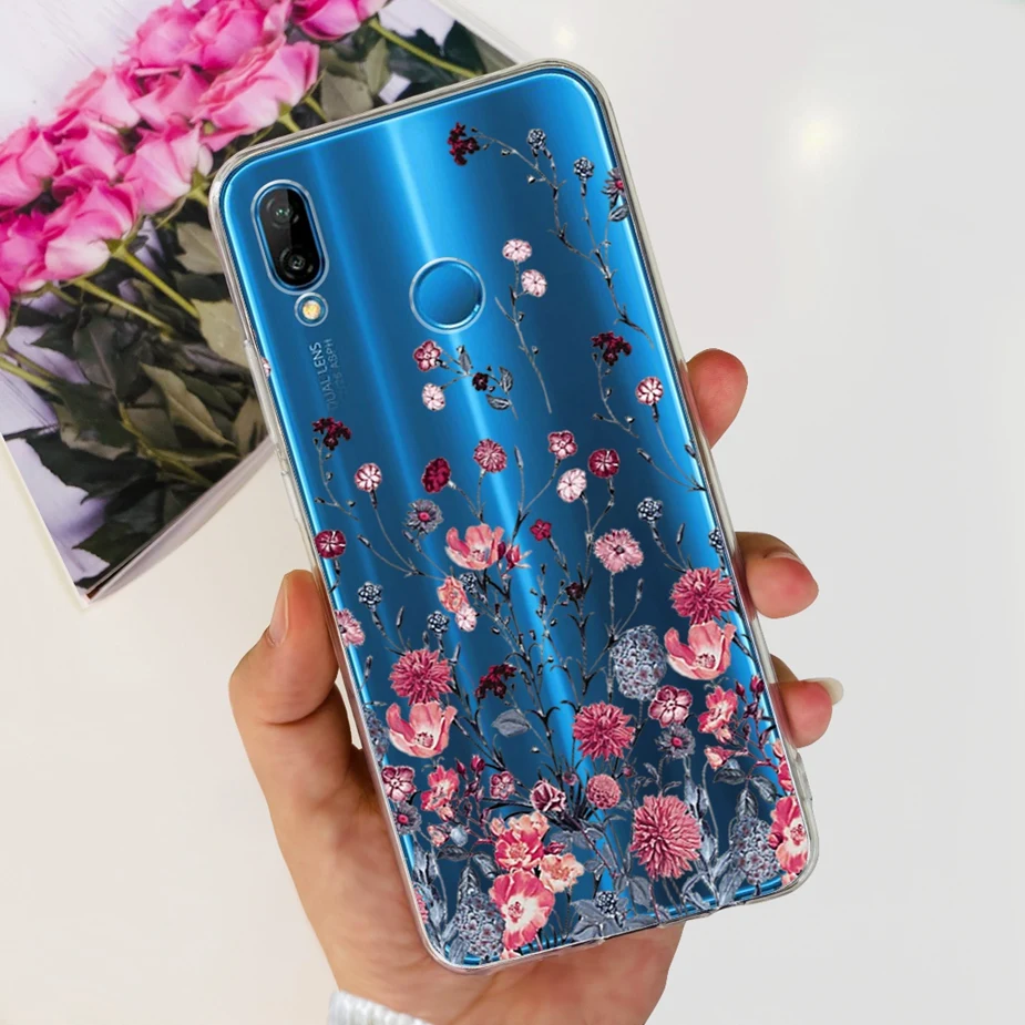 Stylish Painted Clear Silicone Soft TPU Phone Case