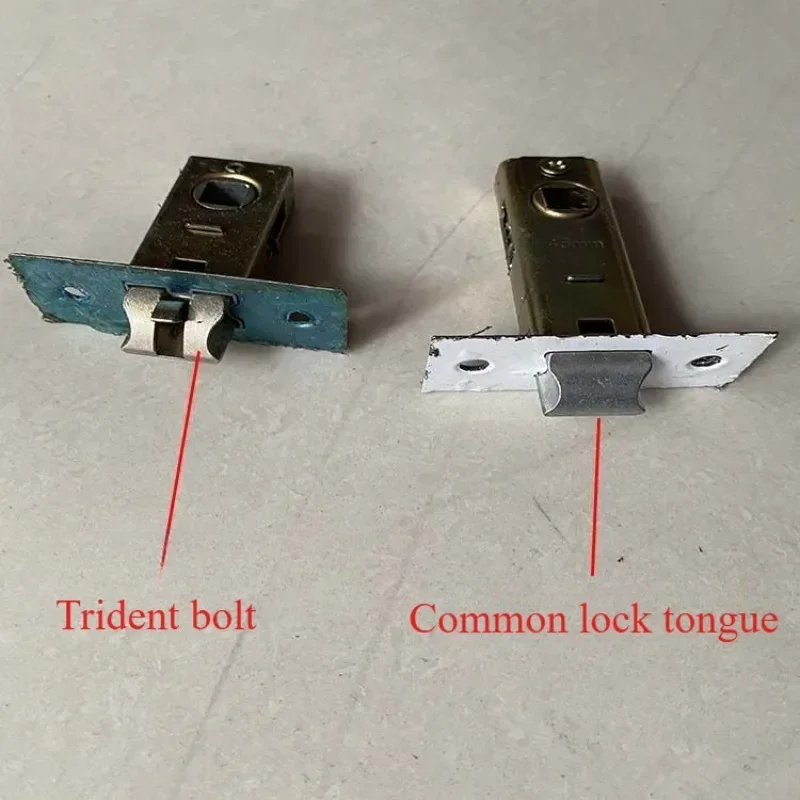 Bathroom Household Universal Aluminum Alloy Indoor Bathroom with Key Handle Lock - Image 6