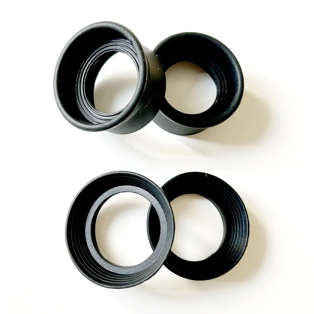 30 32mm Diameter Telescope Eyepiece Rubber Eye Shields Binoculars Eye Guards Microscope Cup Protector 29-33mm 1 Piece eye protector cups
