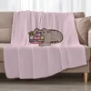 Throw Blankets for Baby Pusheens Fluffy Blanket Sofa Blankets & Throws Bedspreads and Coverlets Halloween Summer Comforter Plaid 2