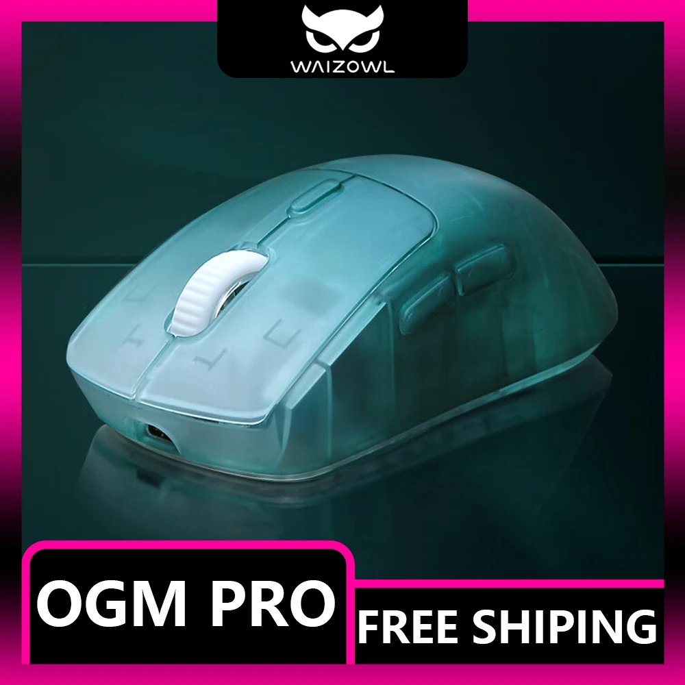 

Waizowl OGM Pro Mosue Bluetooth Wireless 3 Mode Ergonomics Lightweight Gaming Mouse Accessory for Computer E-sports Man Gifts