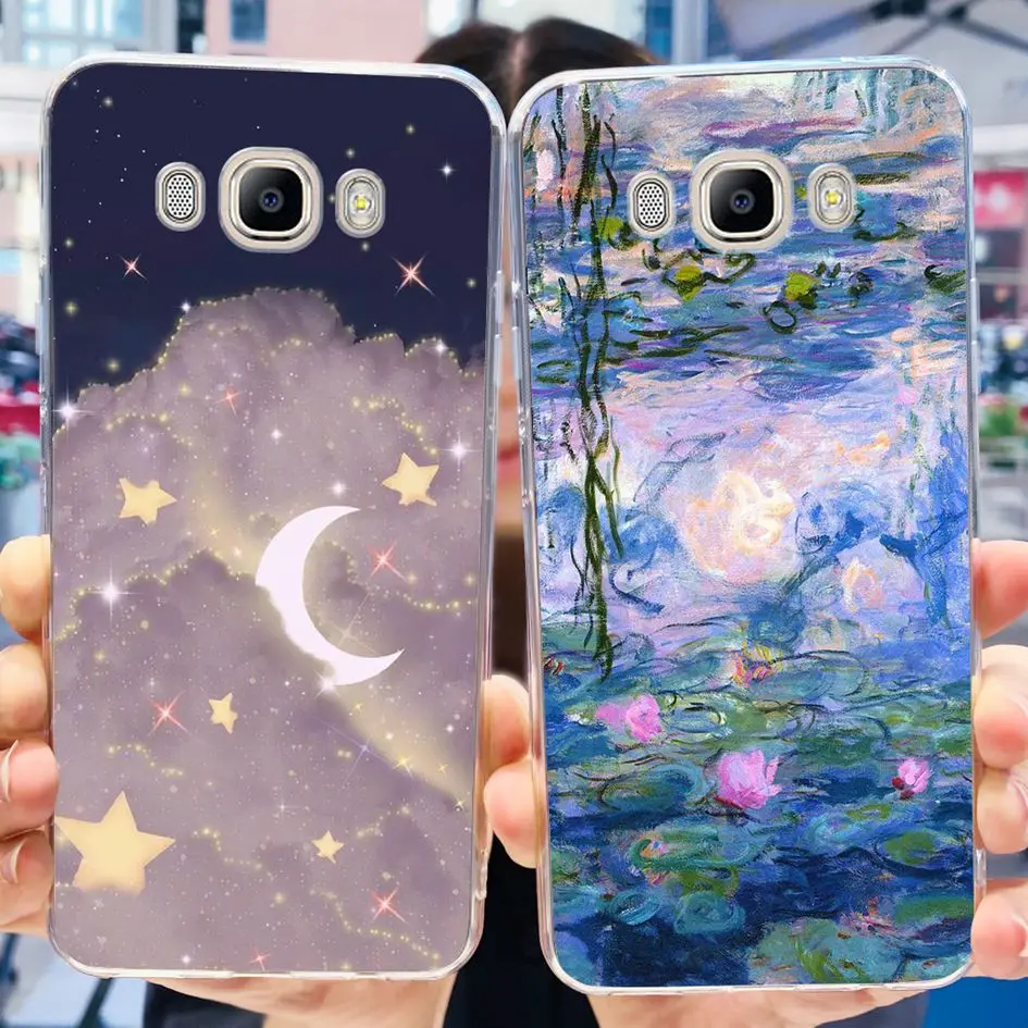 Floral Clear Silicone Soft Phone Case Cover