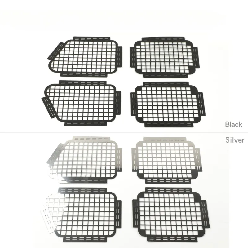 

Metal Car Window Protective Net for 1/10 RC Crawler Car AXIAL SCX10 III AX103007 VS4 JIMNY Cherokee Jeep Chevrolet TF2 Car DIY