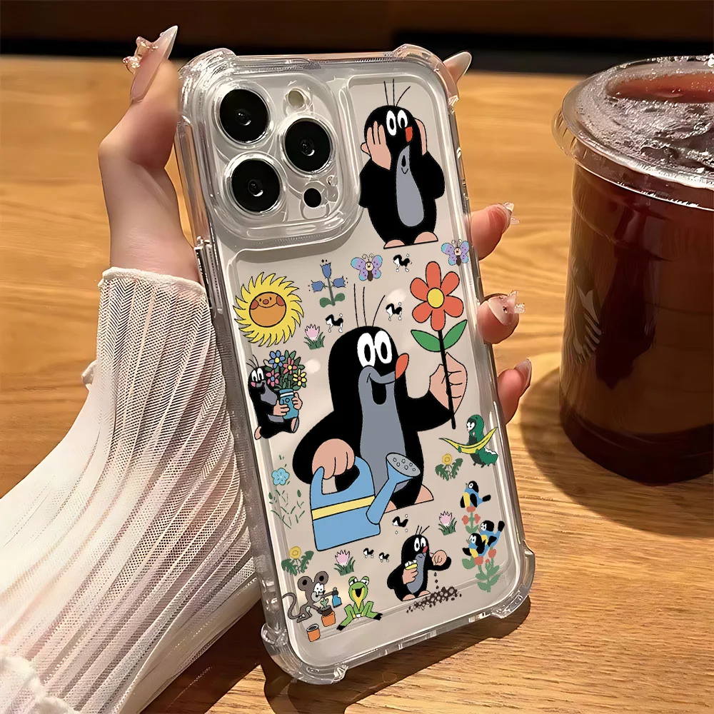 Cartoon Cute The Moles Phone Case - Adorable and Durable Protective Cover