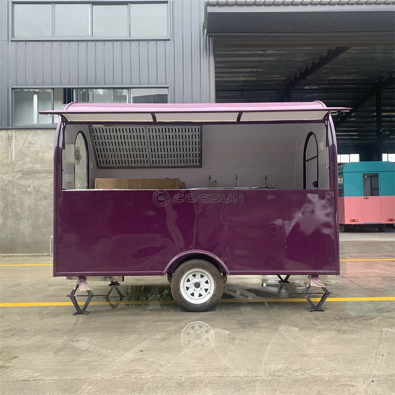 Hotdog Cart Mobile Food Pizza Food Truck Best Selling Coffee Trailer Mobile Bar Hot Dog Cart Mobile Kitchen custom hot selling disposable food grade paper tea coffee cup vasos de paper takeaway containers