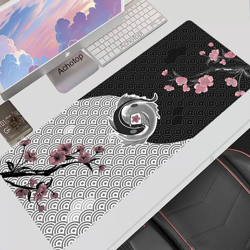 

Sakura Mousepad Gamer Speed Mouse Mat XXXL Mouse Pad 100x55 Desk Mat Gaming Accessories Carpet Keyboard Pads XL Mouse Pad For PC