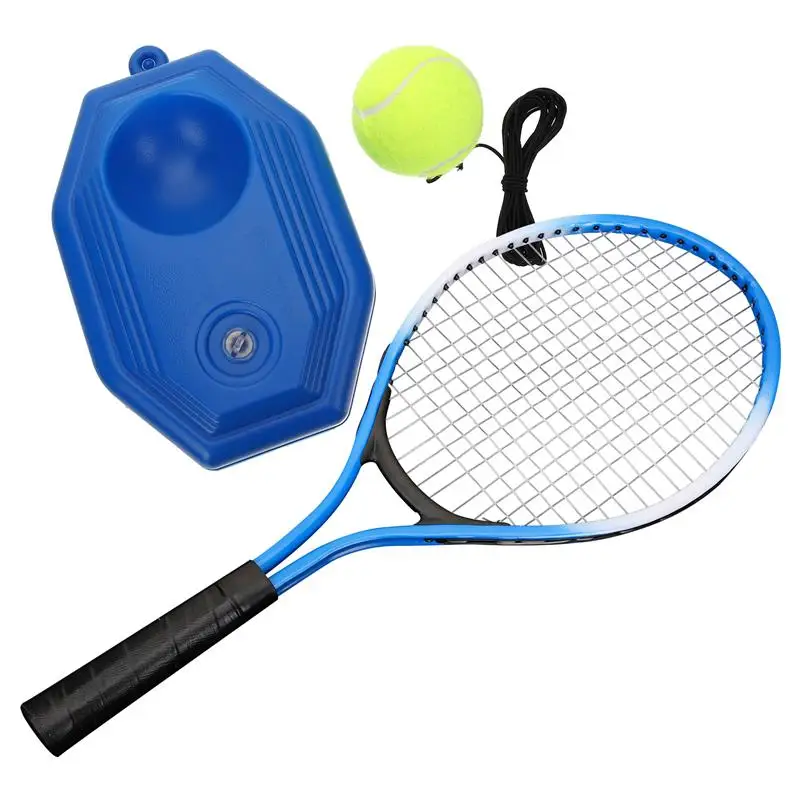 

1 Set Tennis Trainer Rebound Ball with String Tennis Practice Rebounder Equipment Exerciser Badminton solo