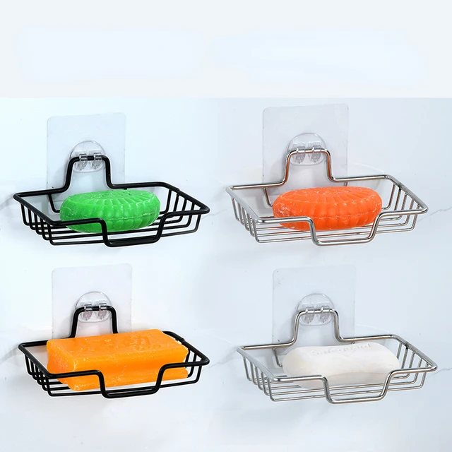 Shower Rail Clip-on Bathroom Soap Holder  Shower Rail Soap Dish Holder -  Clip-on - Aliexpress