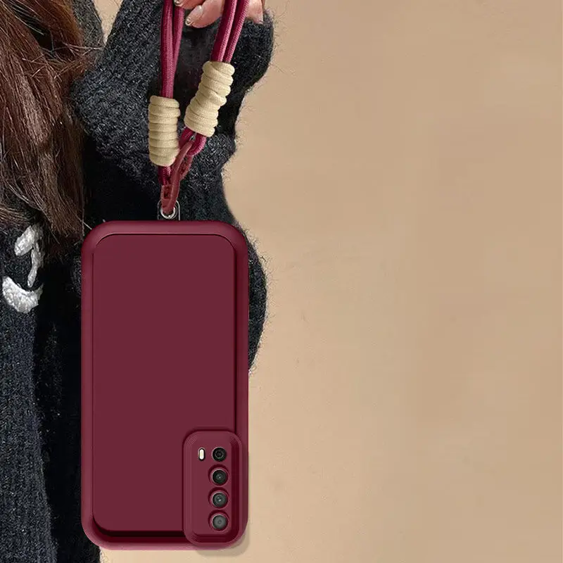 Shockproof Protective Lattice Checkerboard Soft Phone Cover