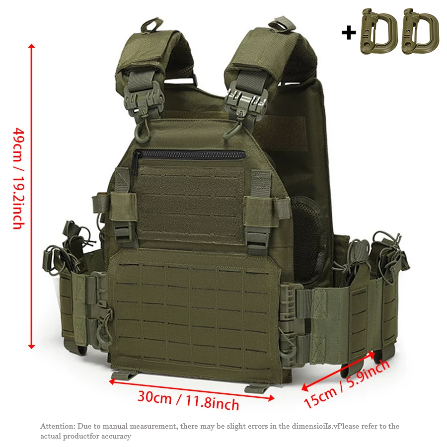 Quick Detach Hunting Vest Molle Stretchable Expandable