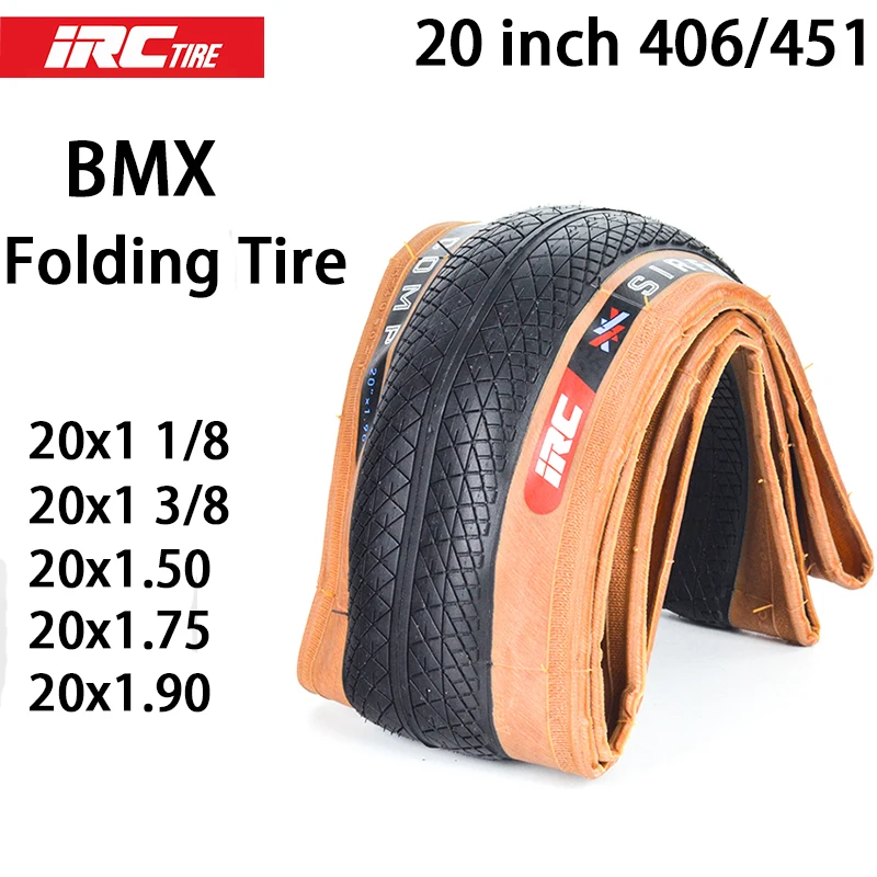 Japan Original IRC SIREN COMP BMX Bicycle Fold Tire 20x1 1/8 20x1