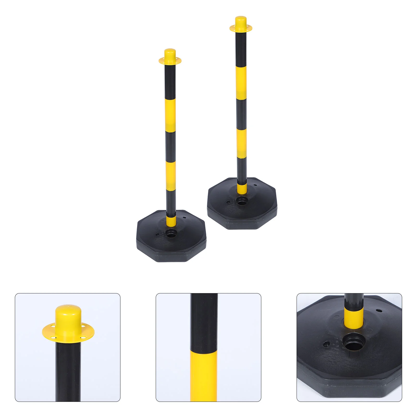 

Safety Traffic Cones Warning Column Delineator Post Cone Parking Barriers Road Stanchion Cone Pole Barricade Base Sign Cone