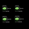 100pcs/lot Oval Night Luminous Fishing Beads Glowing Sea Fishing Lure Bait Floating Beads Fishing Tackles Tool for Rig 4/5/6/8mm 4