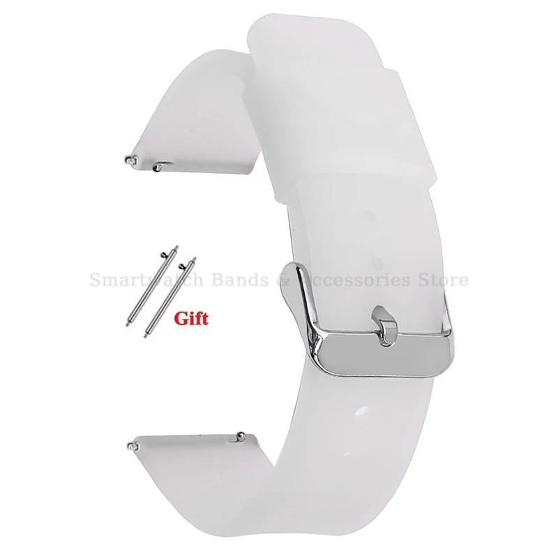 Versatile Soft Silicone Quick Release Watch Band Strap
