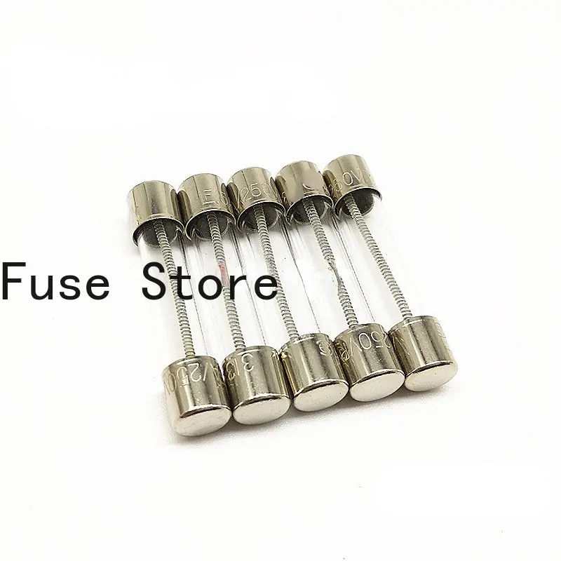 5PCS 03136.25MXP 6*32 Delay Glass Fuse 313 6.25A T6.25A 250VP