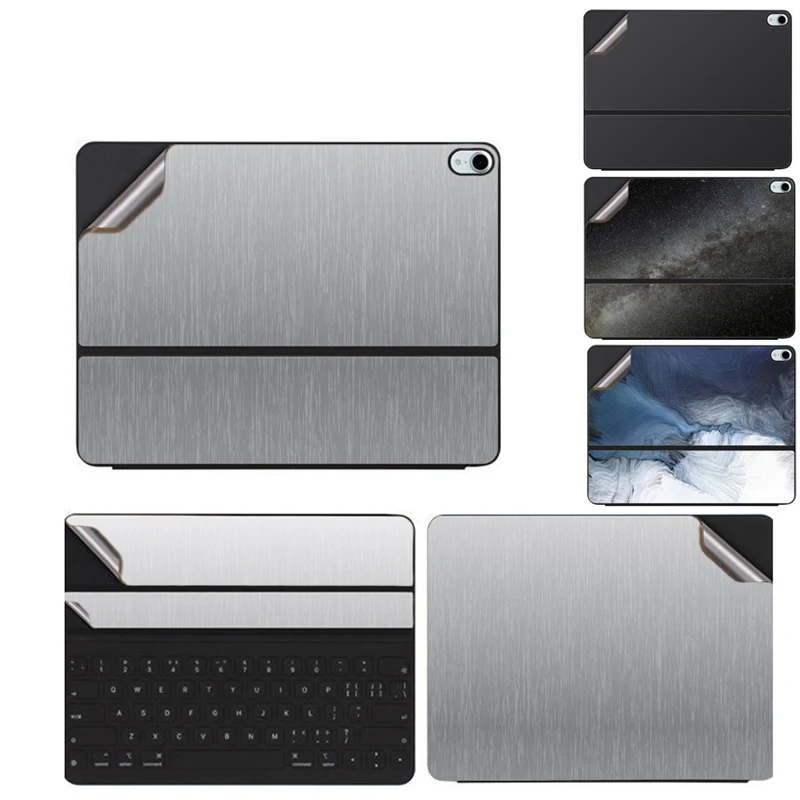 Protetor Adesivo Decalque Pré-cortado para Teclado Inteligente Capa Série Folio Compatível Apenas com Ipad Pro 11 12.9 2023 2023