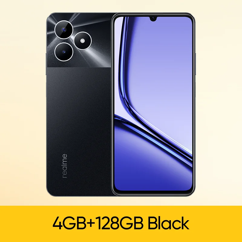 thumbnail image 1 of Versión rusa del teléfono inteligente realme Note 50, resistente al agua y al polvo IP54, 5000 mAh, procesador Octa-Core de 6,74'' y 90 Hz, reconocimiento de huella dactilar de 13 MP, 1 of 5