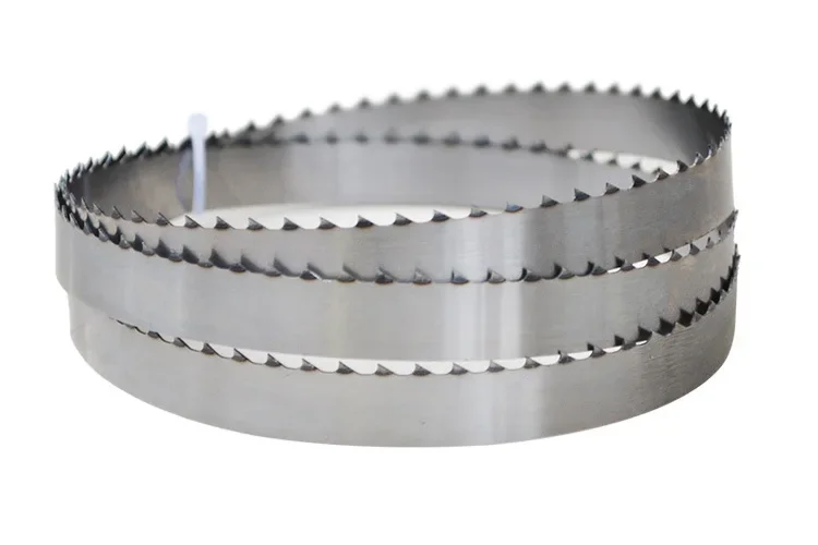 

meat and bone cutting butcher band saw blade for machine Fast cutting Frozen meat shop bone saw blade