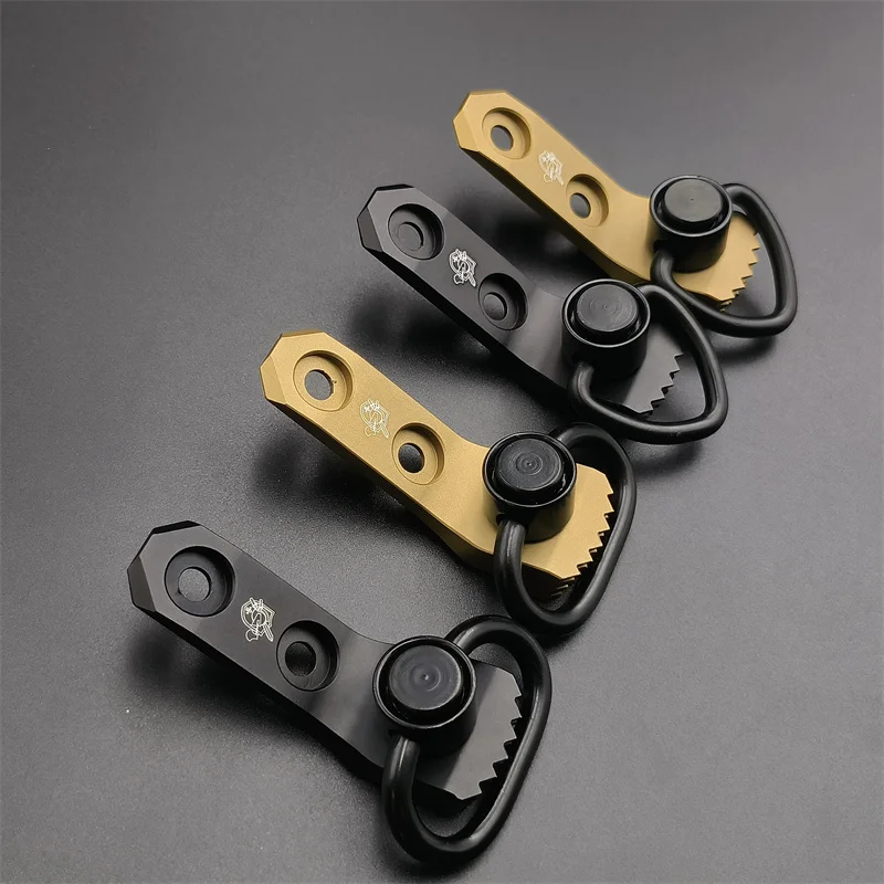 KAC Straps Button Base QD Sling Swivel Button Mount M-lok 360Degree Swivel Quick-Release Two Point Sling Adapter