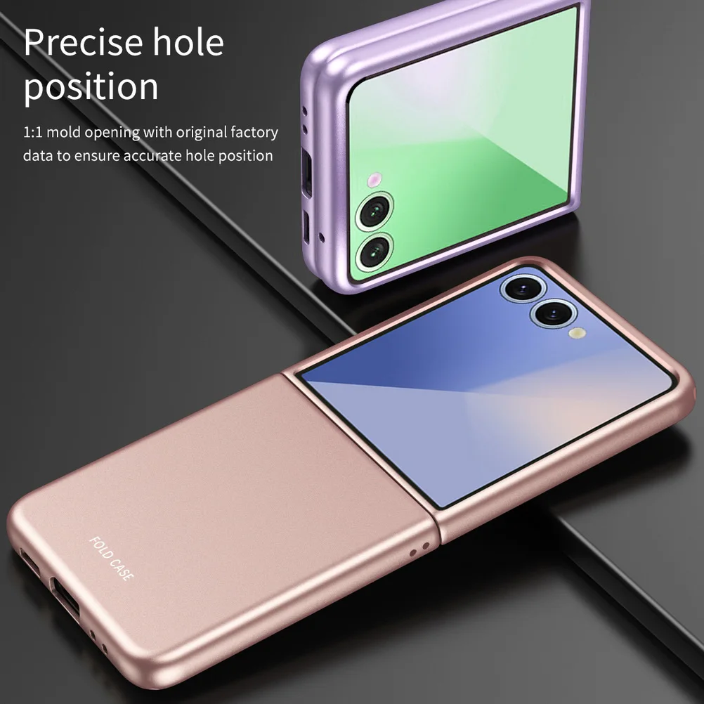 Micro-frosted Anti-fingerprint Stylish Color Phone Case with Camera Protection