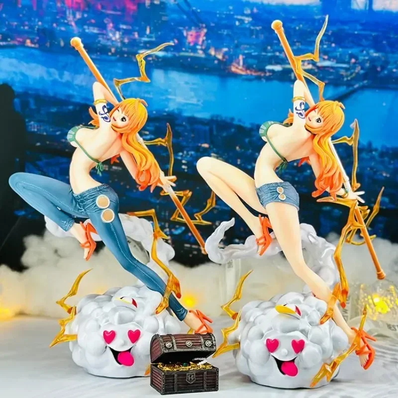 

Экшн-фигурки нами из аниме One Piece, 29 см, штаны и шорты, Статуэтка из ПВХ, украшение, коллекционное украшение