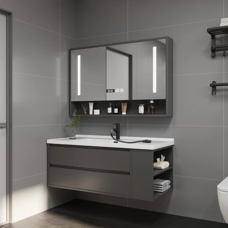 

Shelf Floor Bathroom Cabinets Medicine Space Saver Bathroom Cabinets Vanity Under Sink Badezimmerschränke Postmodern Furniture