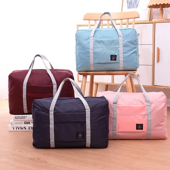 Borsa da Viaggio Pieghevole, Compatibile con Valigia, Borsa Portaoggetti da Viaggio, Borsa Grande Capacità per Trasloco e Organizzazione Vestiti