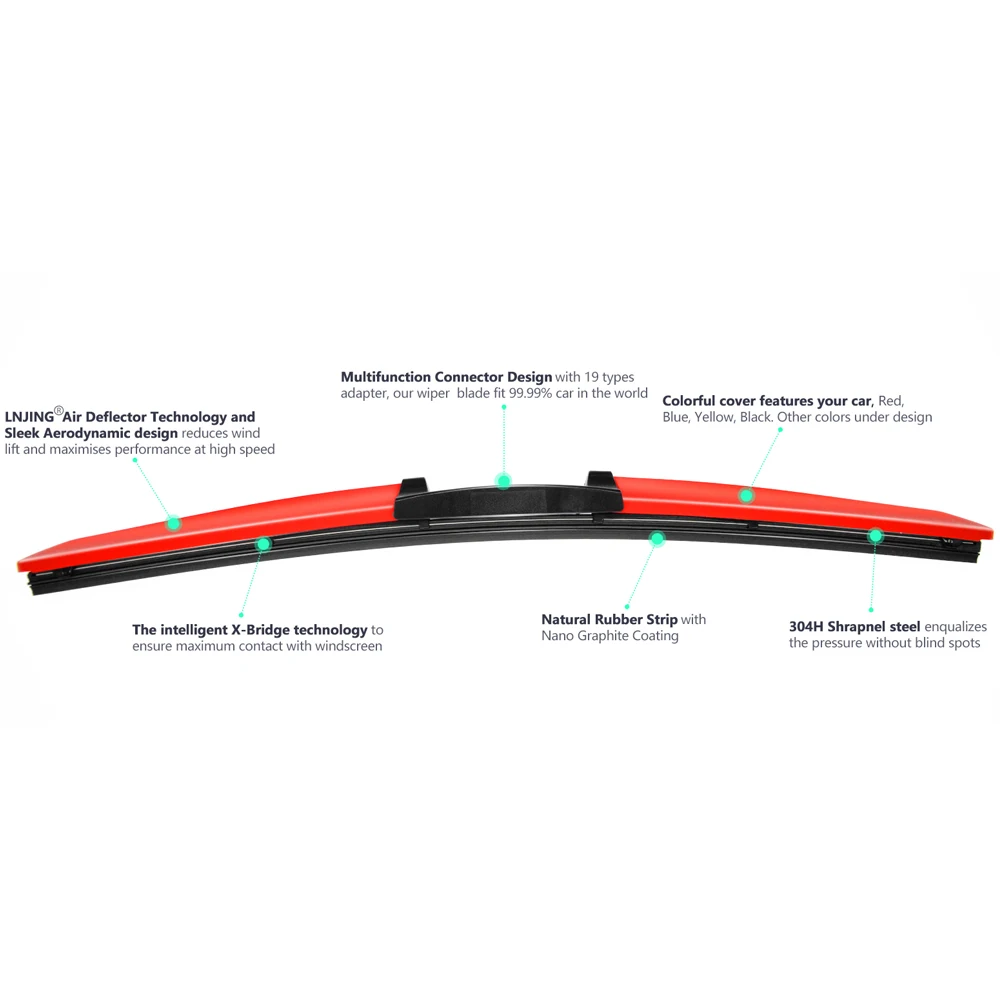 Premium Blue Wiper Blades