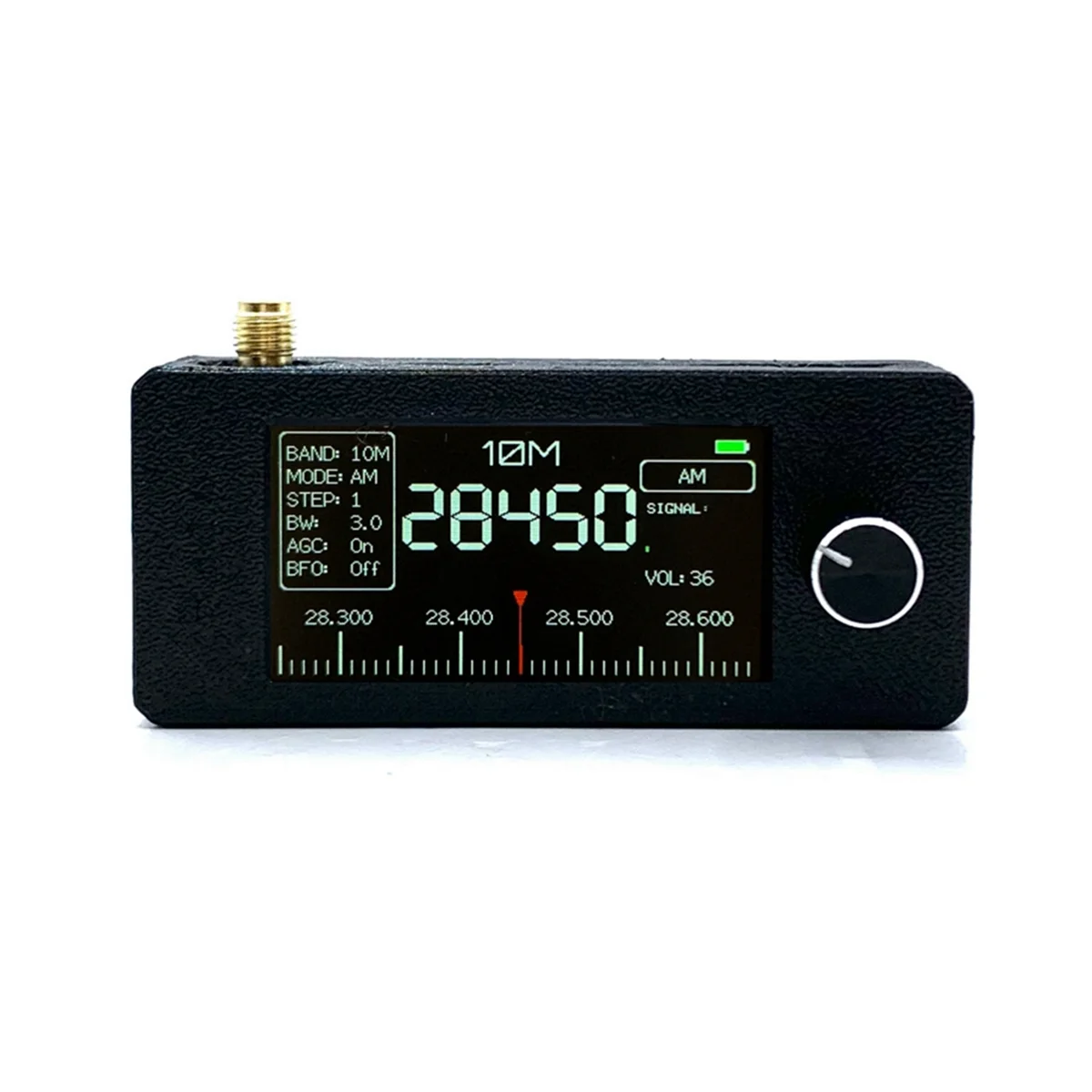 9.9khz-181mhz SMA Interface Mini Loop Antenna Pocket Size SI4732 Radio Receiver Mini Radio fm transmitter