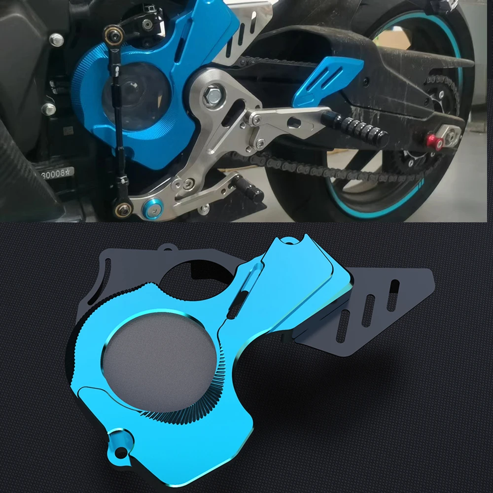 

450 SR 2023 Motorcycle CNC Aluminium Front Sprocket Chain Cover Protection Guard Accessories For CFMOTO CF 450SR 2022-2024 sr450