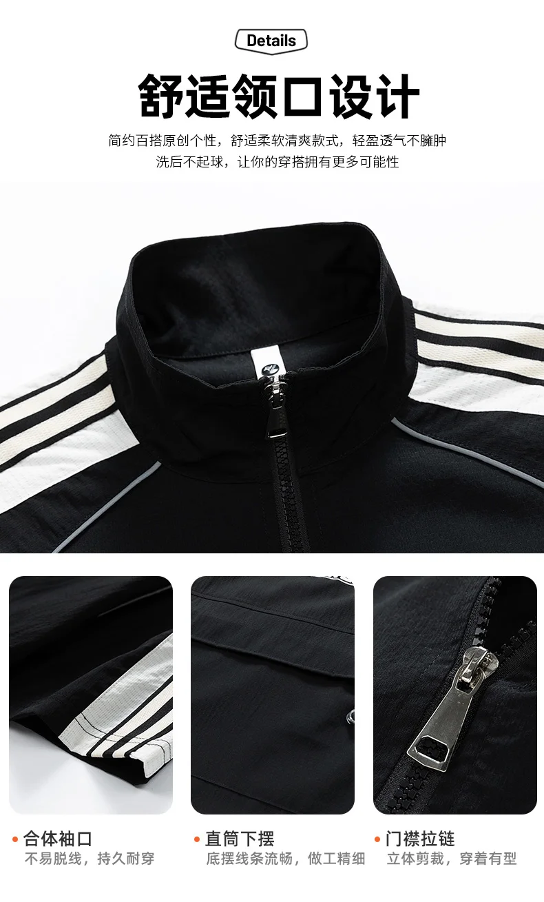 T-Shirt Herren Anzug Shorts Set Übergröße 6XL 7XL 8XL Plus Size Tasche 2025, Kurzarm Sommer T-Shirts Atmungsaktive Sportbekleidung Lose – Detail 3