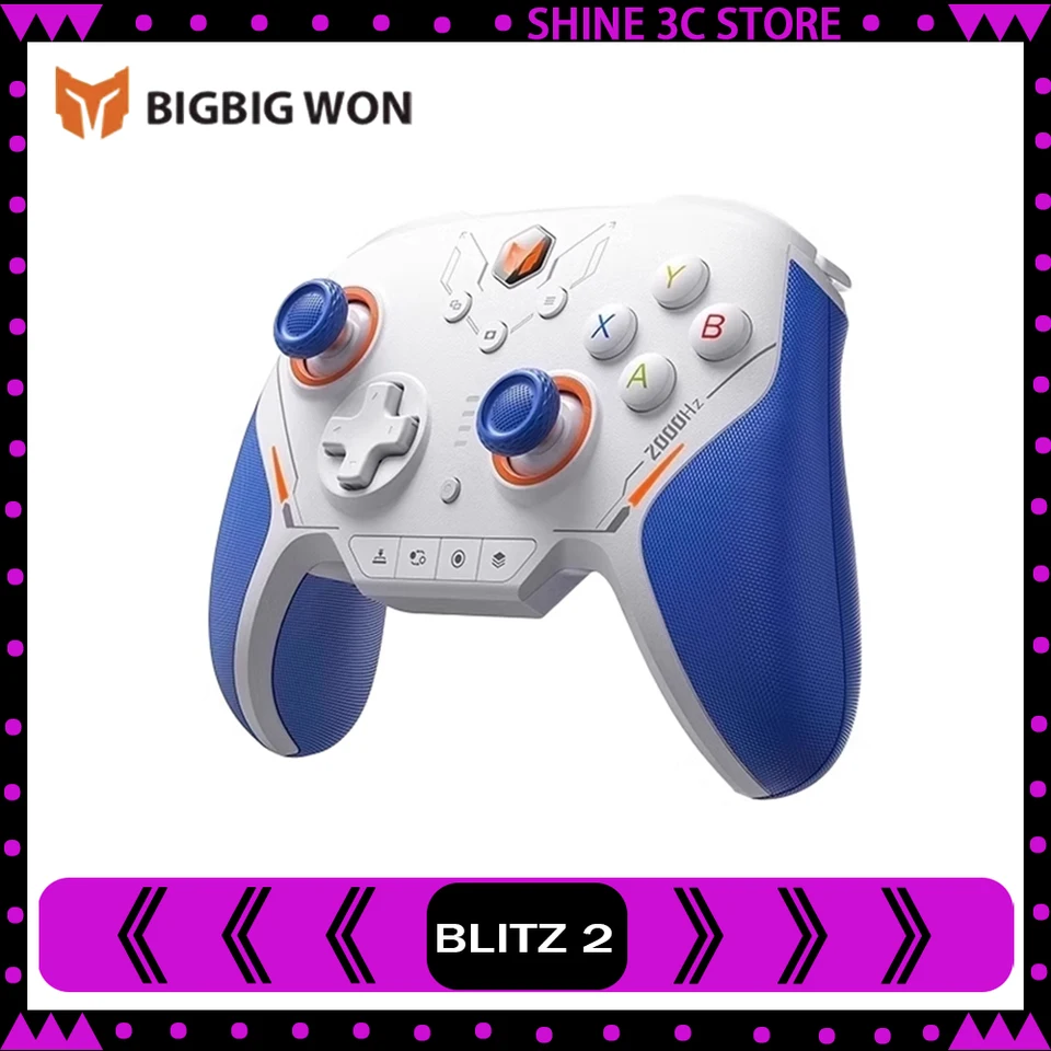 Bigbigwon Blitz 2 Tmr Star Flash Wireless Bluetooth Gamepads