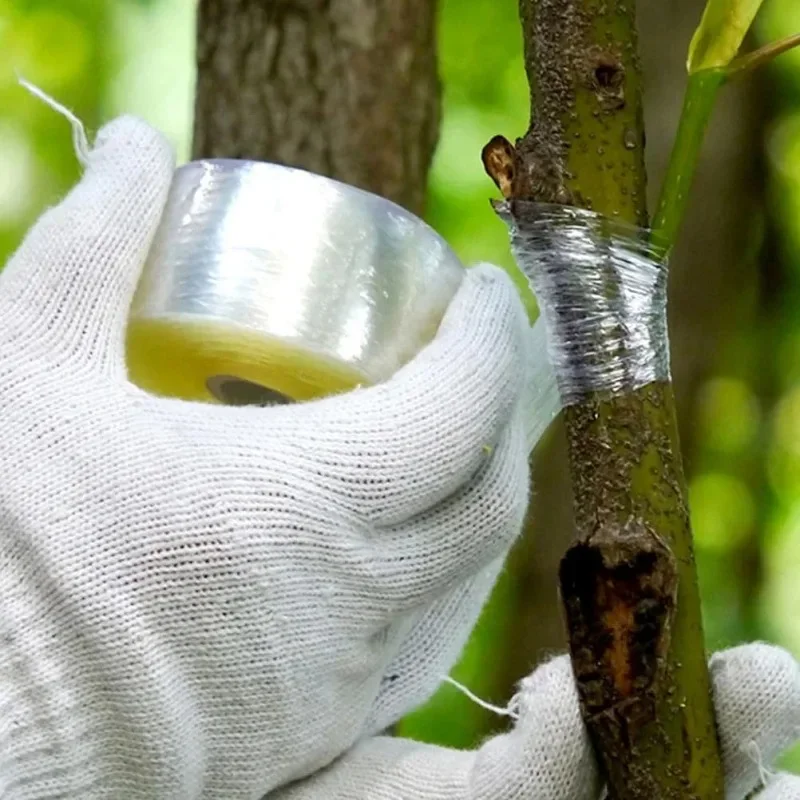 200M FE grafting tape Film Tree Plants Seedlings Grafting Supplies Self-adhesive Food Fresh Keeping Film Packaging wrapping film grafting tape