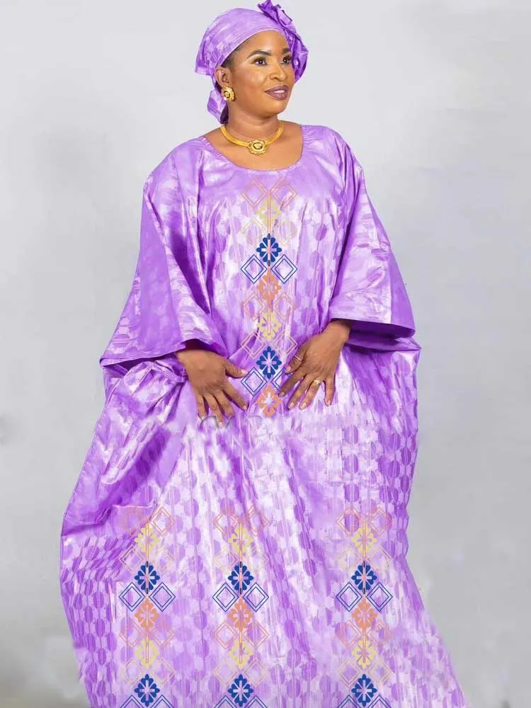 Bazin Riche Turkey Dresses African Dashiki Robe For Gambia Guinea Traditional Wedding Party Clothing Basin Long Dress