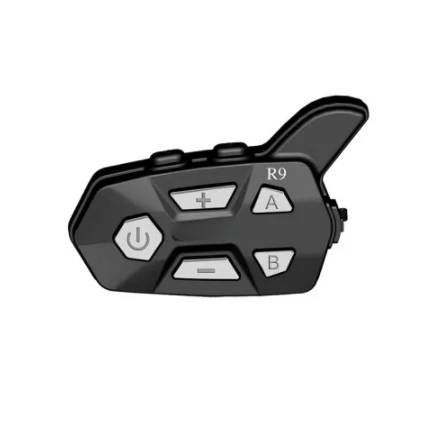 1500M Helmet Motorcycle Bluetooth Intercom Headset  Used Outside Sports R9/Full duplex intercom/Waterproof/ Calling/GPS