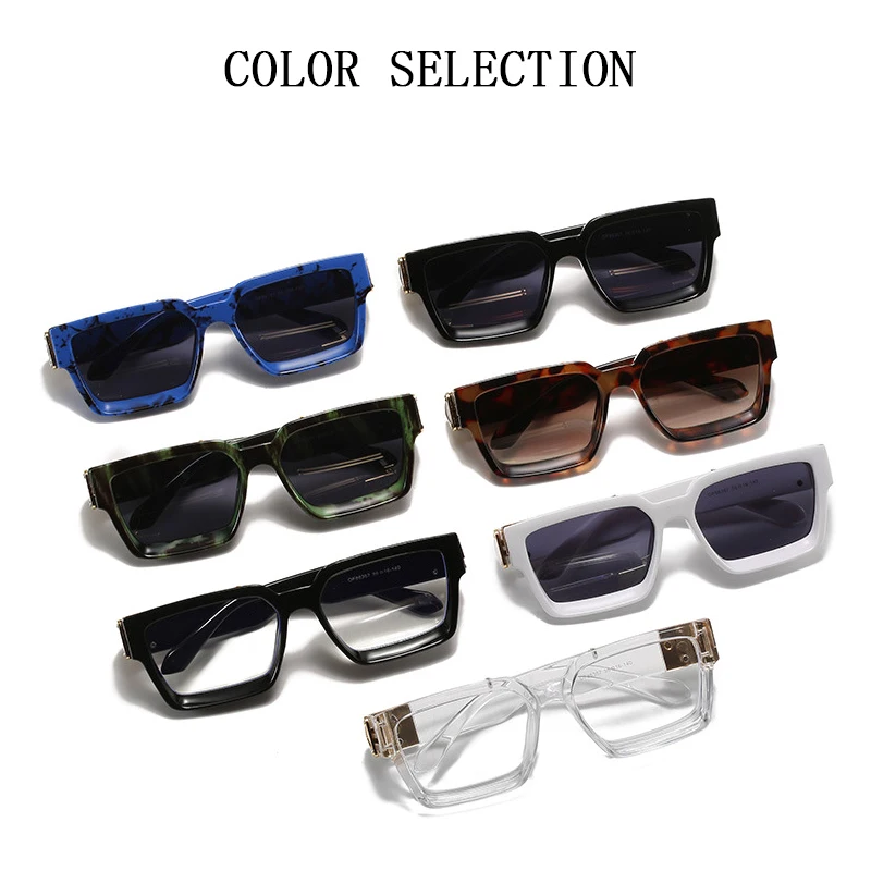 Square Oversized Millionaire Fashion Glasses Luxury Sunglasses For Men  Vintage Sunglasses Women Sonnenbrille Gafas De Sol Lentes