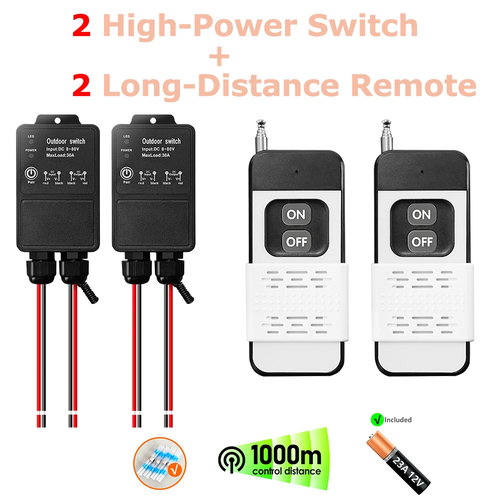 2 Receiver 2 Remote