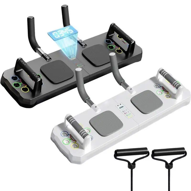 

Gym Equipment Fitness Push Up Board Push-Ups Plank Stands Chest Exercise Pushup Board With Timer Anti-slip Design For Exercise